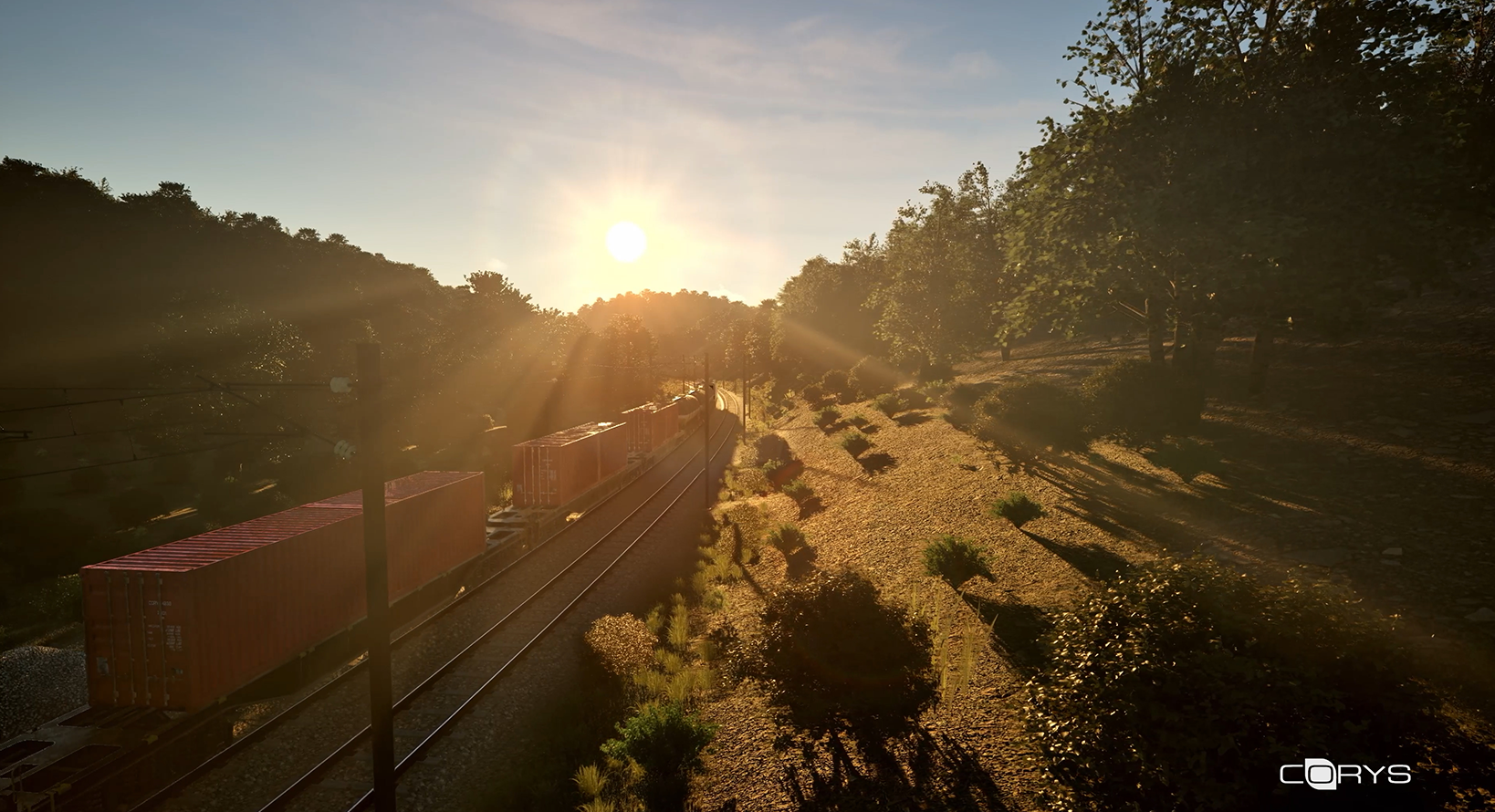 corys’ first commercial unreal engine cgi integration into rail simulator on display at innotrans 2024